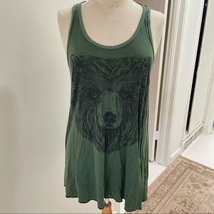 LAUREN MOSHI Bear 🐻 Tunic Top